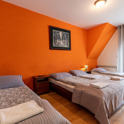 Pokoj s balkónem pro 4 os. s výhledem na hory