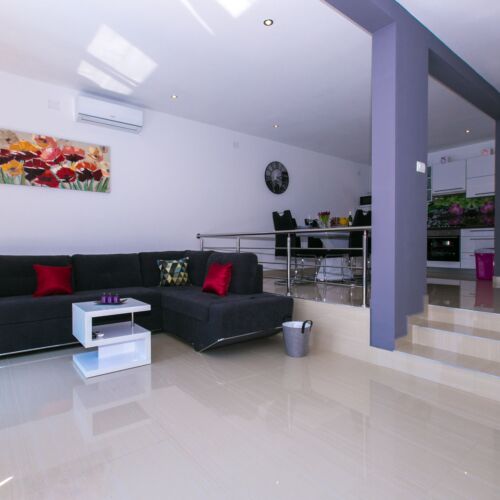 Domek całoroczny 7-osobowy z klimatyzacją z widokiem na morze