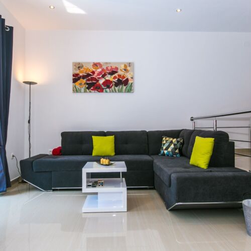 Domek całoroczny 7-osobowy z klimatyzacją z widokiem na morze