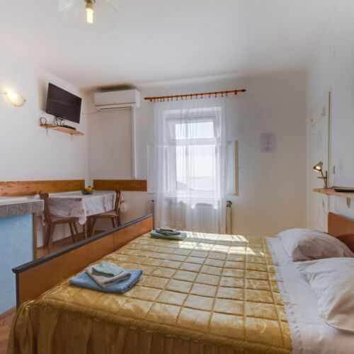 Apartament 2-osobowy z klimatyzacją z widokiem na morze z 1 pomieszczeniem sypialnianym