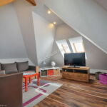 2-Zimmer-Apartment für 4 Personen mit Eigner Küche und Aussicht auf den Wald (Zusatzbett möglich)