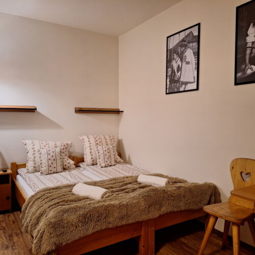 Pokój 2-osobowy Przyjazny podróżom rodzinnym ze wspólnym aneksem kuchennym (możliwa dostawka)