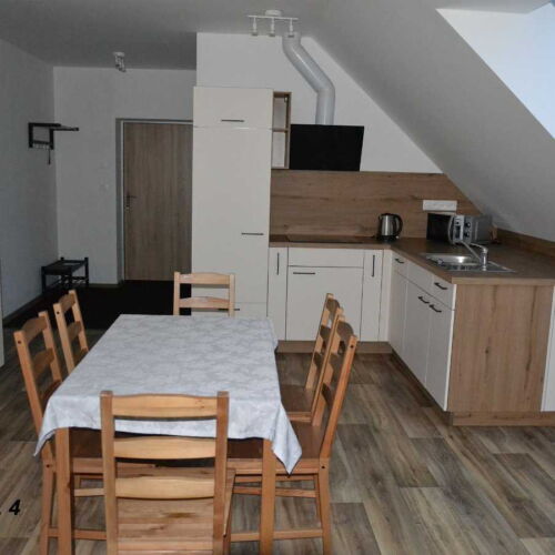 Apartman s vlastní kuchyní pro 4 os. se 2 ložnicemi s výhledem do zahrady