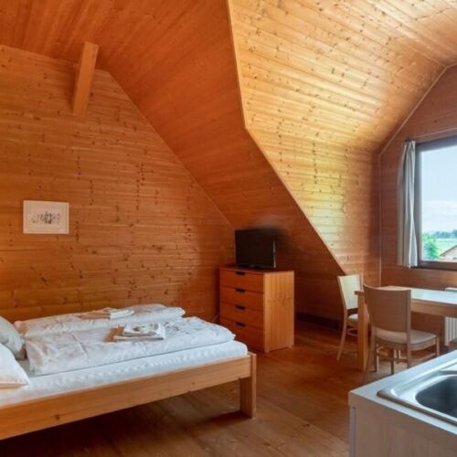 Apartman s vlastní kuchyňkou s manželskou postelí s 1 ložnicí s výhled na golfové hřiště