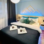 Deluxe 3-Zimmer-Apartment für 6 Personen mit Aussicht auf die Stadt