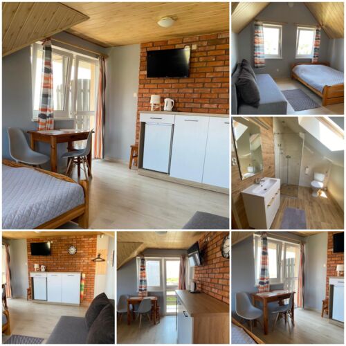 Pokój 4-osobowy z balkonem z łazienką