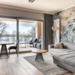 Deluxe Apartman pro 4 os. se 2 ložnicemi s výhledem na jezero