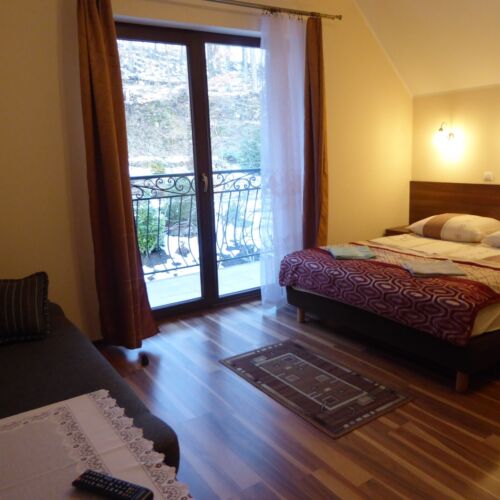 Pokój 4-osobowy na piętrze z widokiem na las