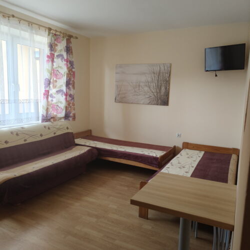 Pokój 4-osobowy z łazienką tV z płaskim ekranem