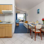 1-Zimmer-Apartment für 3 Personen mit Klimaanlage und Aussicht auf das Meer