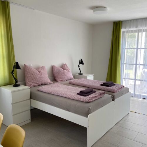 Apartament 4-osobowy Komfort udogodnienia dla niepełnosprawnych z 1 pomieszczeniem sypialnianym