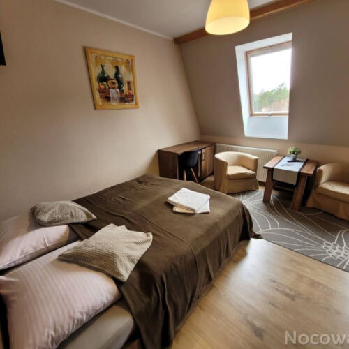 Pokoj s koupelnou pro 3 os. na poschodí