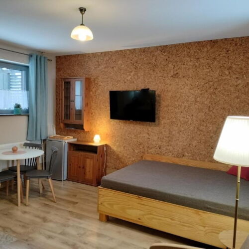 Pokój 3-osobowy na parterze z widokiem na ogród