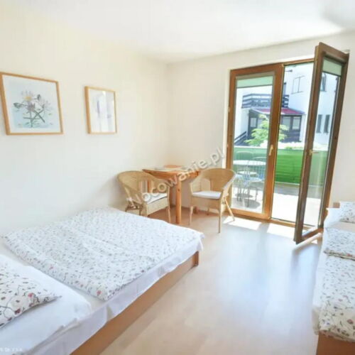 Pokój 3-osobowy na parterze z widokiem na miasto