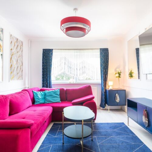 Apartament 7-osobowy na poddaszu Romantyczny z 2 pomieszczeniami sypialnianymi