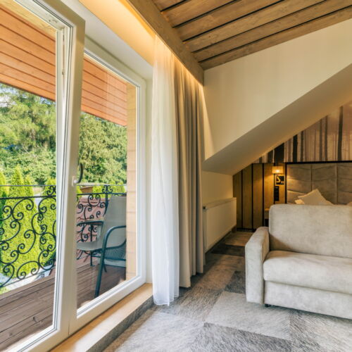 Pokój 4-osobowy Superior z widokiem na góry