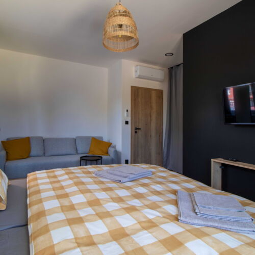 Pokoj se sprchou s klimatizací pro 2 os. (s možností přistýlky)