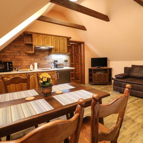 Apartament cu duș cu 1 camera pentru 2 pers. (se poate solicita pat suplimentar)