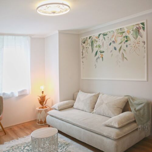 Apartament 4-osobowy na piętrze Przyjemny wystrój wnętrz z 2 pomieszczeniami sypialnianymi