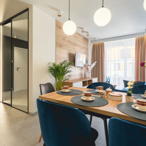 Apartament cu aer condiționat cu vedere spre munte pentru 6 pers. (se inchirieaza doar integral)