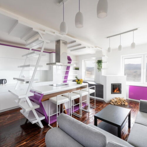 Apartament deluxe cu 3 camere pentru 6 pers. (se poate solicita pat suplimentar)