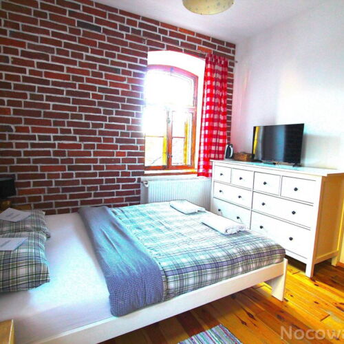 Apartament 5-osobowy z prysznicem z dostępem do ogrodu z 2 pomieszczeniami sypialnianymi