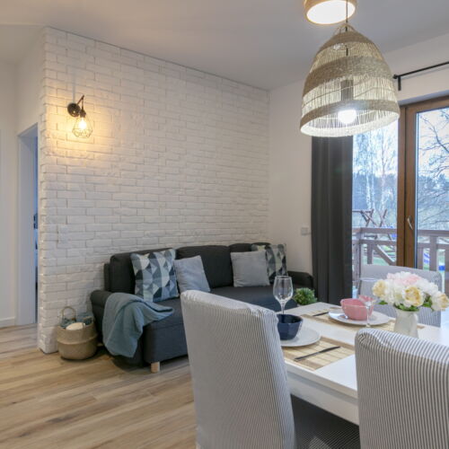 Apartament 4-osobowy Przyjazny podróżom rodzinnym z balkonem