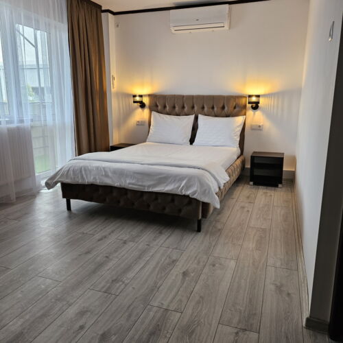 Camera dubla deluxe cu vedere spre grădină