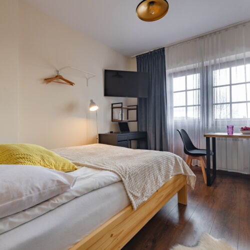 Upstairs 1-Room Apartment for 2 Persons