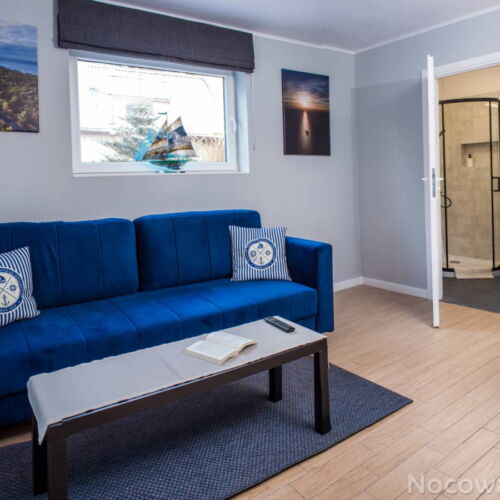 Apartament 4-osobowy z dostępem do ogrodu z aneksem kuchennym z 2 pomieszczeniami sypialnianymi