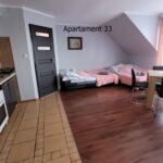 Apartament 4-osobowy z łazienką z aneksem kuchennym z 1 pomieszczeniem sypialnianym