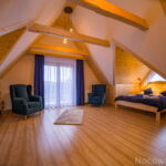 Apartament 4-osobowy z widokiem na góry z 1 pomieszczeniem sypialnianym