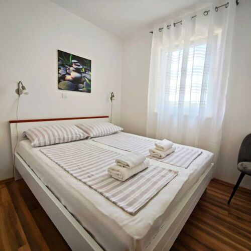 2-Zimmer-Apartment für 4 Personen mit Klimaanlage und Aussicht auf das Meer