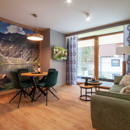 Apartament 4-osobowy z 2 pomieszczeniami sypialnianymi