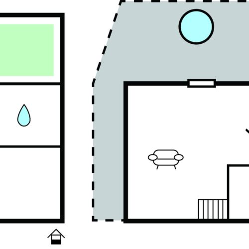 Casă de vară pentru 6 pers. (se inchirieaza doar integral)