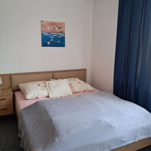 Camera dubla cu duș cu grădină