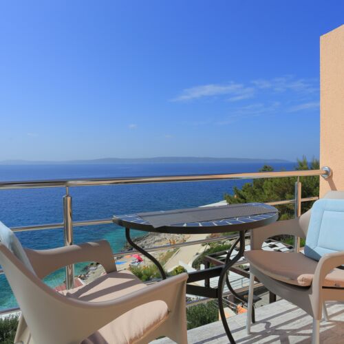 1-Zimmer-Apartment für 4 Personen mit Klimaanlage und Aussicht auf das Meer A-9717-b