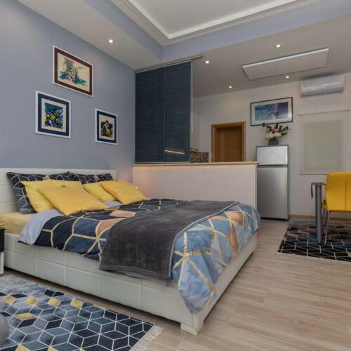 1-Room Air Conditioned Apartment for 2 Persons with Terrace AS-20115-a
