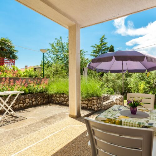 Apartament 2-osobowy z klimatyzacją z tarasem z 1 pomieszczeniem sypialnianym A-20548-b