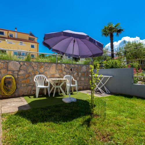 Apartament 2-osobowy z klimatyzacją z tarasem z 1 pomieszczeniem sypialnianym AS-20548-a