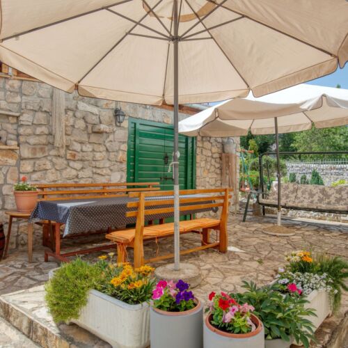 Apartament 2-osobowy z klimatyzacją z tarasem z 1 pomieszczeniem sypialnianym