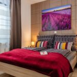 Apartament cu aer condiționat cu vedere spre mare cu 2 camere pentru 4 pers. A-21555-a