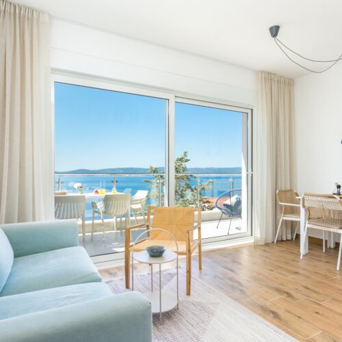1-Zimmer-Apartment für 4 Personen mit Klimaanlage und Aussicht auf das Meer A-21568-a