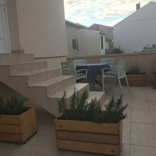 Apartament 4-osobowy z klimatyzacją z widokiem na morze z 1 pomieszczeniem sypialnianym A-21646-a