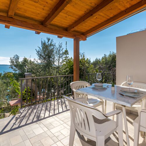 Pogled na more Klimatiziran apartman za 3 osoba(e) sa 1 spavaće(om) sobe(om) AS-22187-a