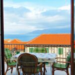 2-Zimmer-Apartment für 4 Personen mit Klimaanlage und Aussicht auf das Meer A-22200-a