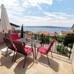 Tengerre néző légkondicionált 4 fős apartman 1 hálótérrel A-22283-b