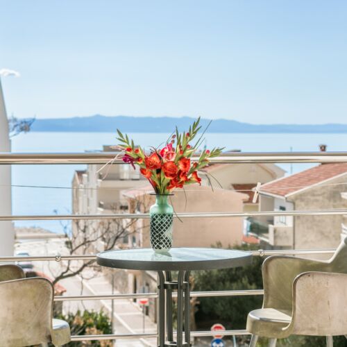 Pogled na more Klimatiziran apartman za 4 osoba(e) sa 2 spavaće(om) sobe(om) A-22384-e
