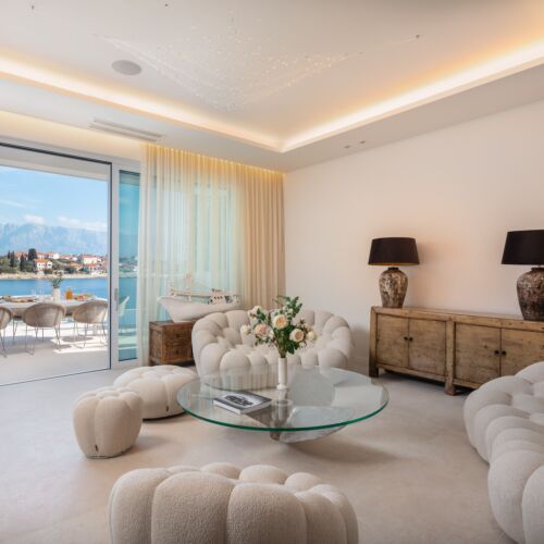 Domek całoroczny 8-osobowy z klimatyzacją z widokiem na morze