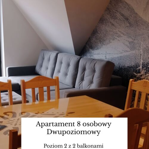 Apartament 8-osobowy z prysznicem z dostępem do ogrodu z 3 pomieszczeniami sypialnianymi